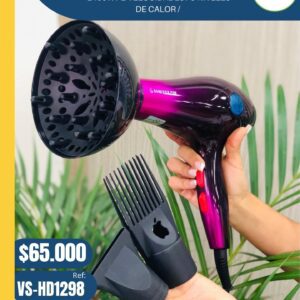Secador de Cabello 2400W SONIVOX PRO Model No. VS-HD1298