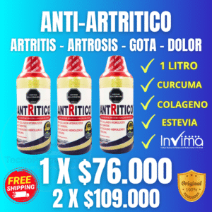 JARABE ANTI-ARTRITICO - 1 LITRO - JBE